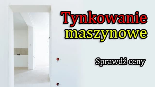 Ile schną tynki maszynowe? Poznaj czynniki wpływające na czas schnięcia Ile schną tynki maszynowe? Poznaj czynniki wpływające na czas schnięcia